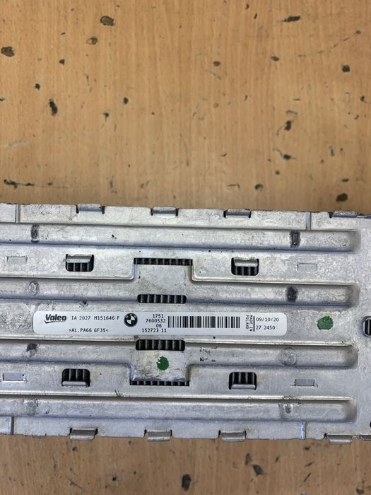 Радіатор інтеркулера BMW F30 F20 N47 2.0d інтеркулер дизель  БМВ Ф30