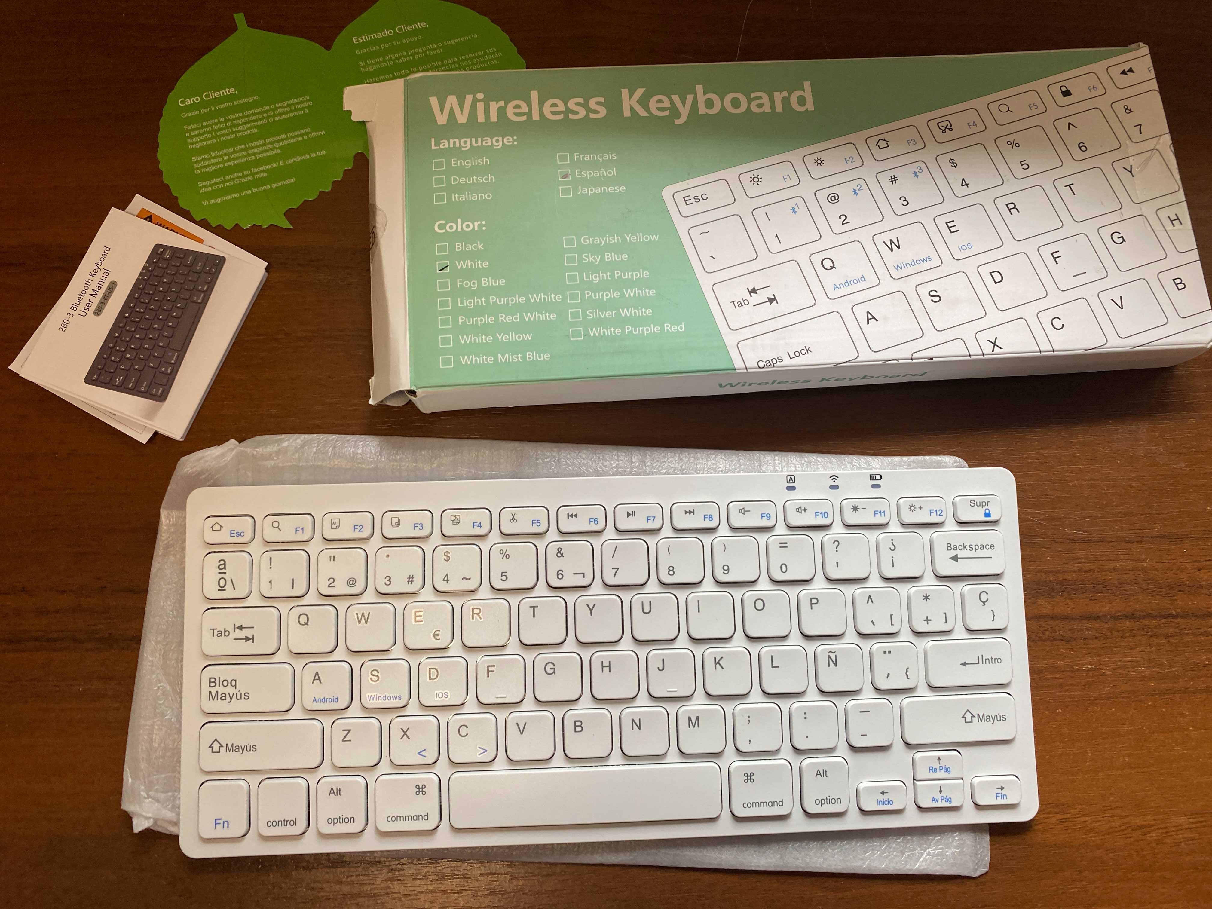 Bluetooth-клавиатура KBCASE, беспроводная  клавиатура