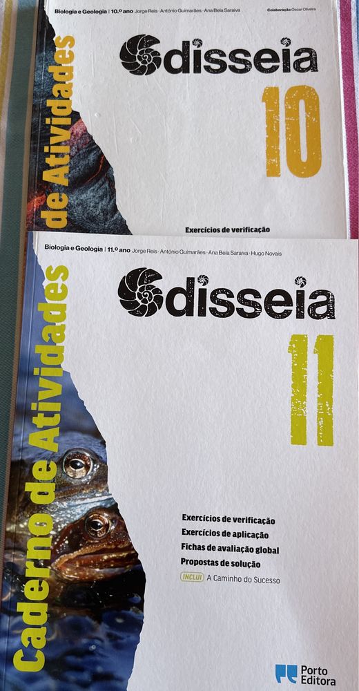 Diversos Cadernos Actividades 10o. & 11o. Ano