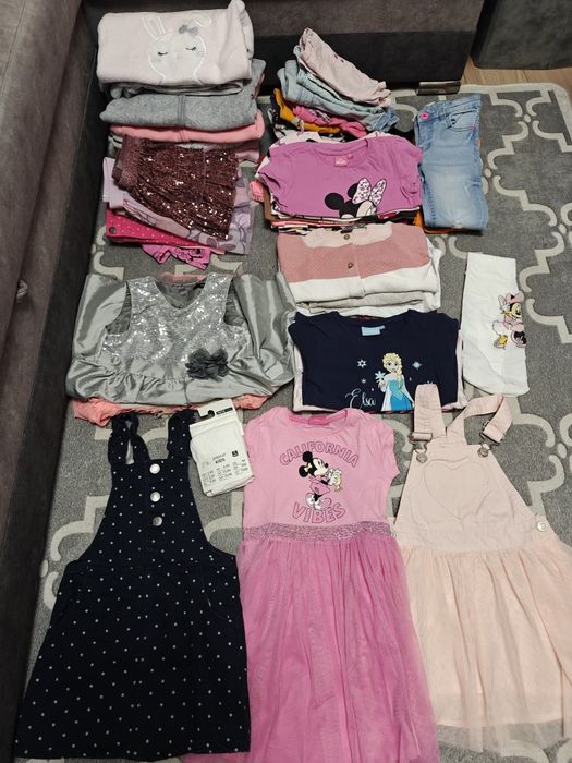 Paka ubrań 110 dla dziewczynki