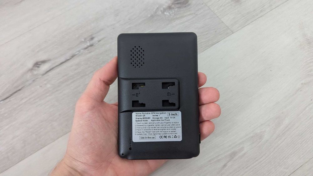 Автомобільний GPS навігатор Q5-1 5" HD сенсорний екран стилус