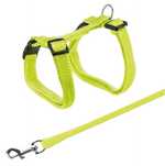 Zestaw spacerowy dla kota - Regulowane szelki 22-42cm + smycz 125cm