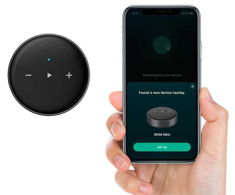 Odtwarzacz sieciowy streamer WIIM MINI Wi-Fi Bluetooth Spotify Tidal