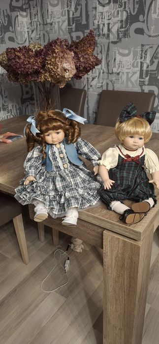 Lalki porcelanowe z minką