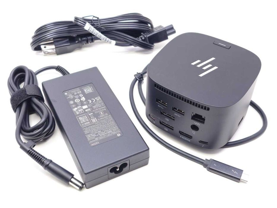 Док-станция HP 120W G4 Dock ITL (4J0A2AA) Thunderbolt ПОЛНЫЙ КОМПЛЕКТ