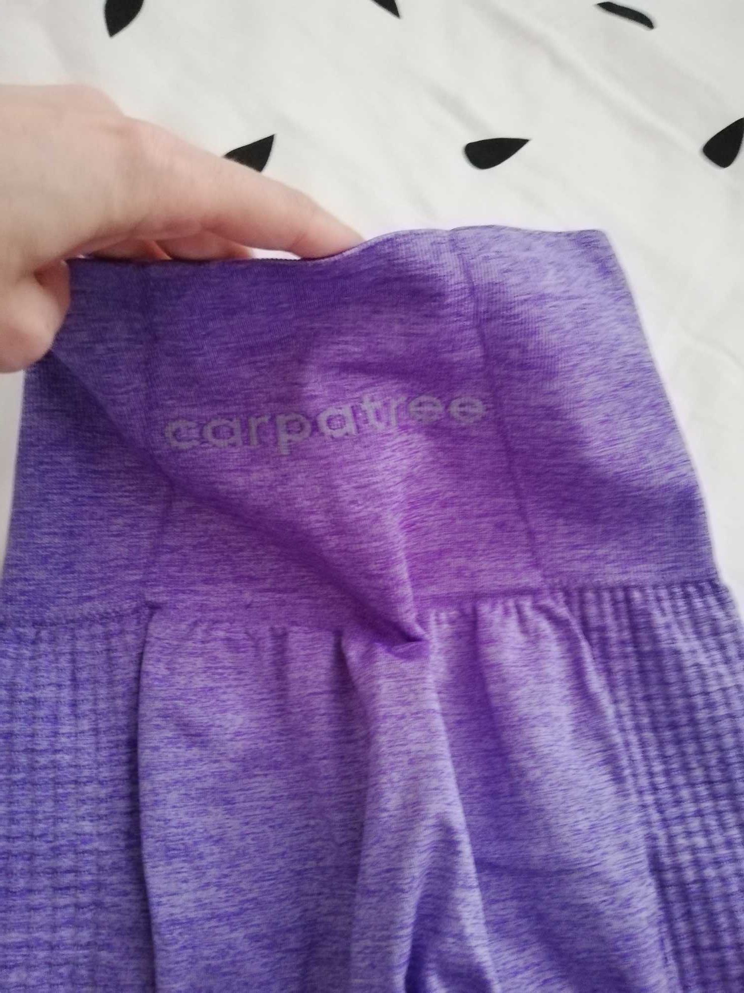 legginsy Carpatree xs s 34 36 fiolet push up