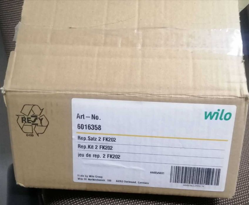 Продам комплект запчастин до насоса WILO (Rep.Satz 2 FK202)