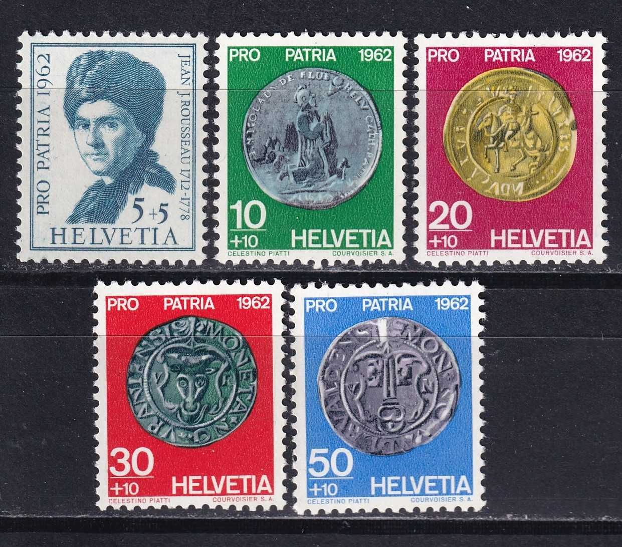 Szwajcaria 1962 ** cena 3,90 zł kat.3,25€