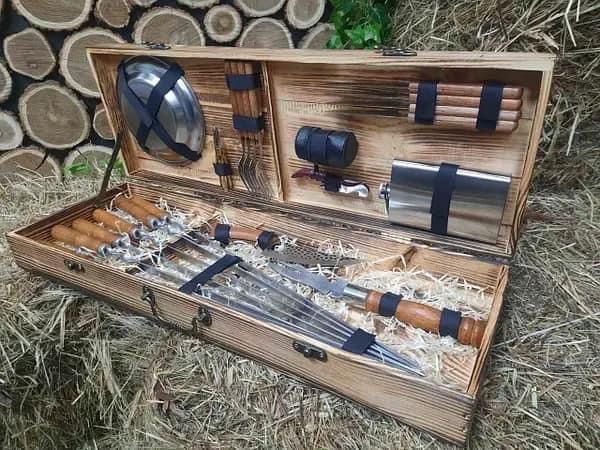 Набори 1500-5340грн/набор для шашлыка/шампура/подарок/подарунок/шашлик