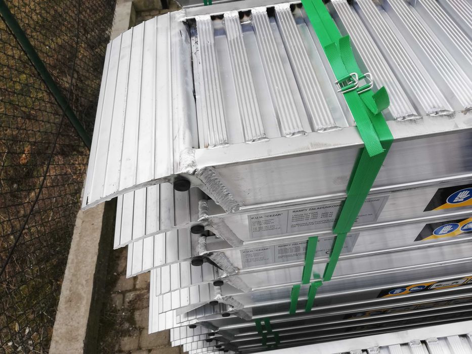 Najazdy Rampy Trapy 3,5m 5200kg Włoska jakość