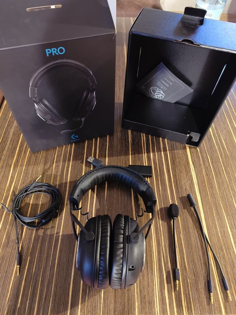 Słuchawki Logitech PRO gaming headset