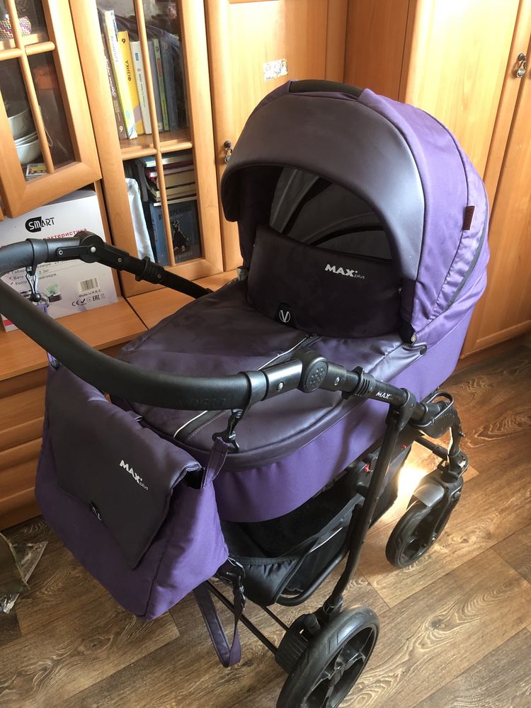 Універсальна коляска 3 в 1 Verdi Max Plus
