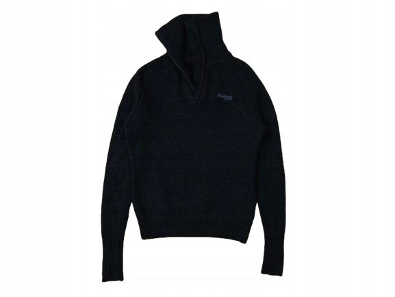 BERGANS Ulriken Lady Jumper Sweter Zip Neck 100 % Merino r. S