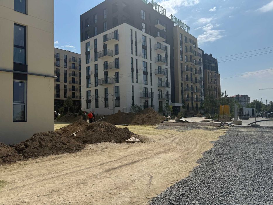 Продаж (Єоселя) 1-кімнатної квартири 41 м2 Пустомити (Львів за 9 км)