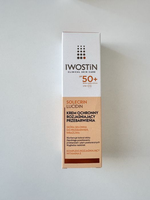 Iwostin Solecrin Lucidin Krem na przebarwienia SPF 50+