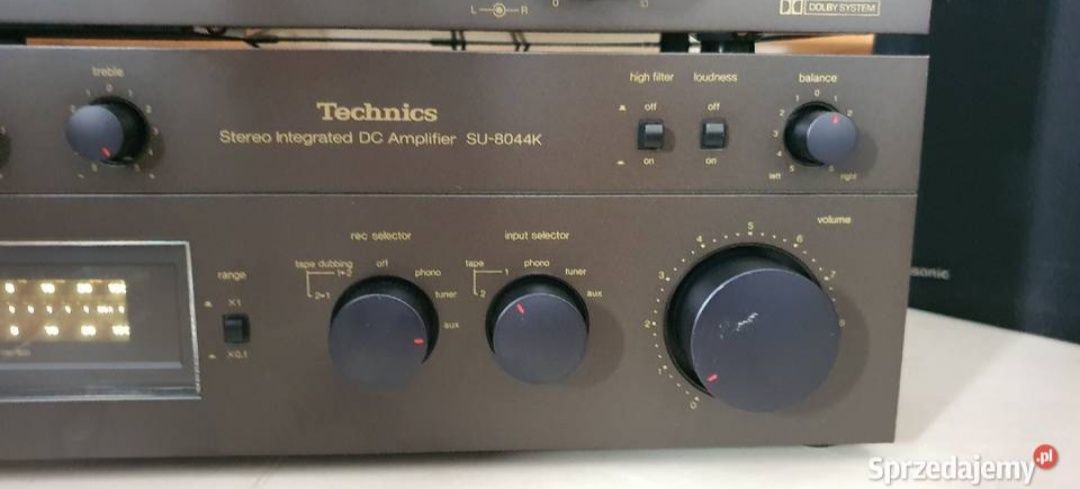Technics magnetofon RS-M17 wzmacniacz SU 8044