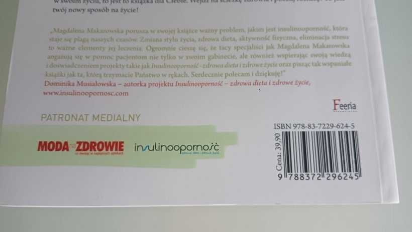 Jedz pysznie z niskim indeksem glikemicznym M Makarowska (książka)