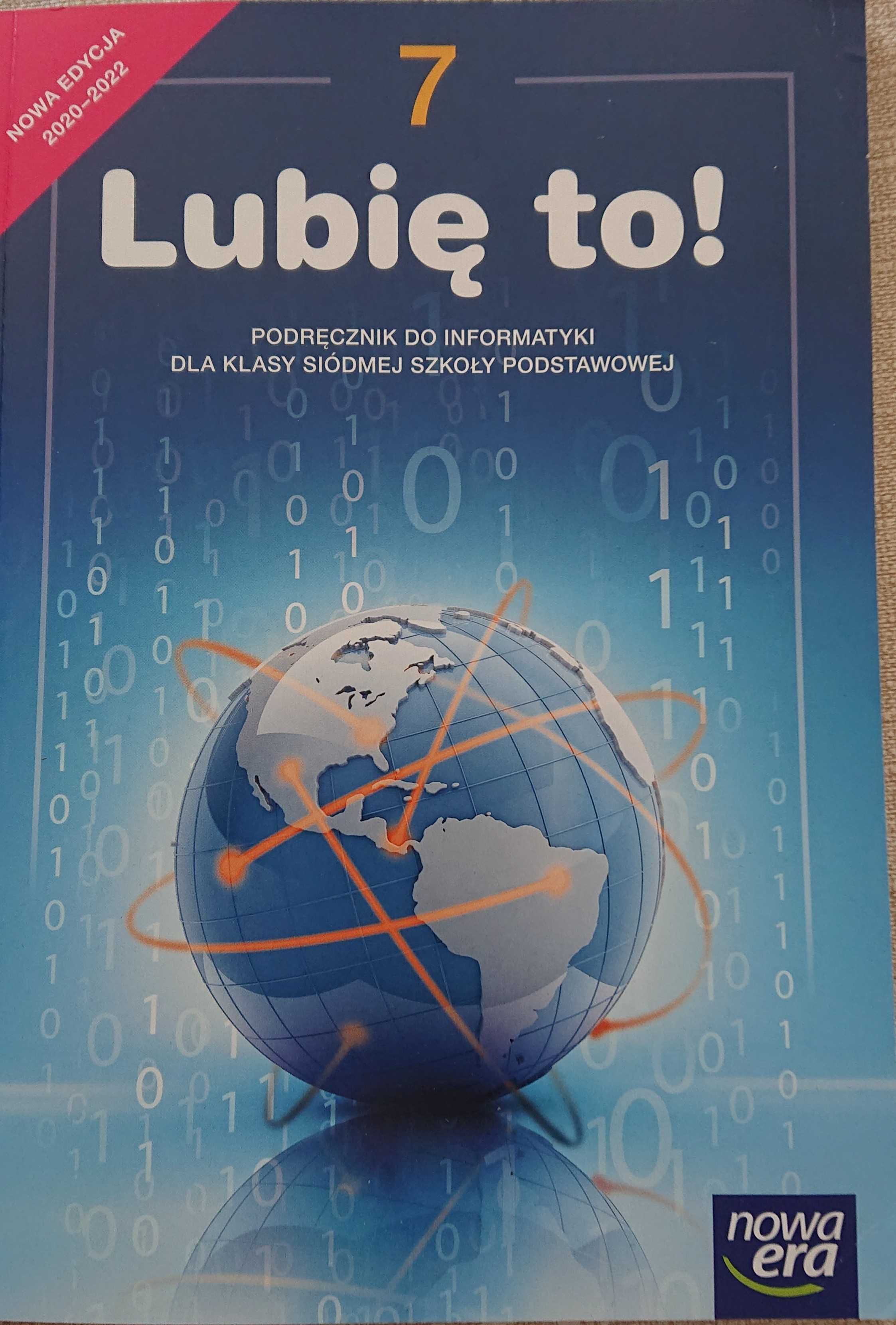 Podręcznik do informatyki lubię to klasa 7