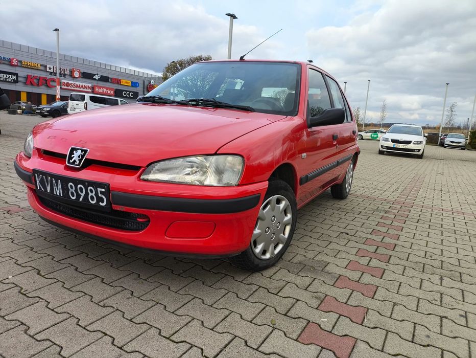 Peugeot 106 Peugeot 106 1.1 benzyna 60km Pierwszy właściciel Czarne Tablice