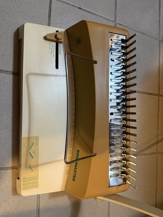 Bindownica BINDMASTER PAVO + grzbiety do bindowania