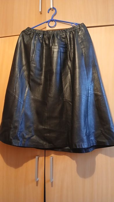 Spódnica damska  skórzana