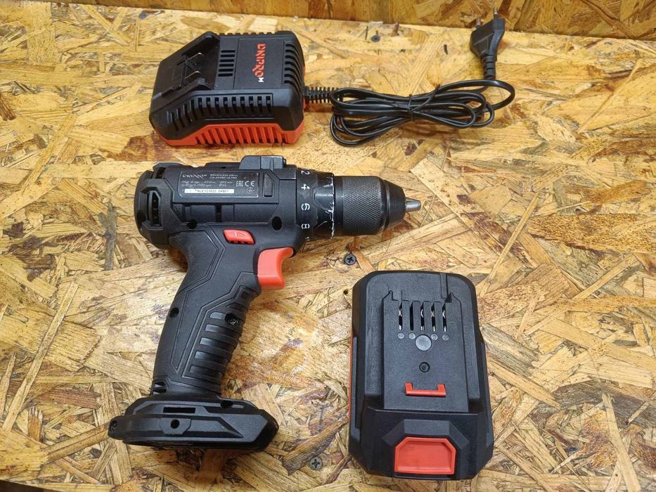 Аккумуляторная дрель-шуруповерт Dnipro-M CD-200BC ULTRA+ АКБ+зарядка