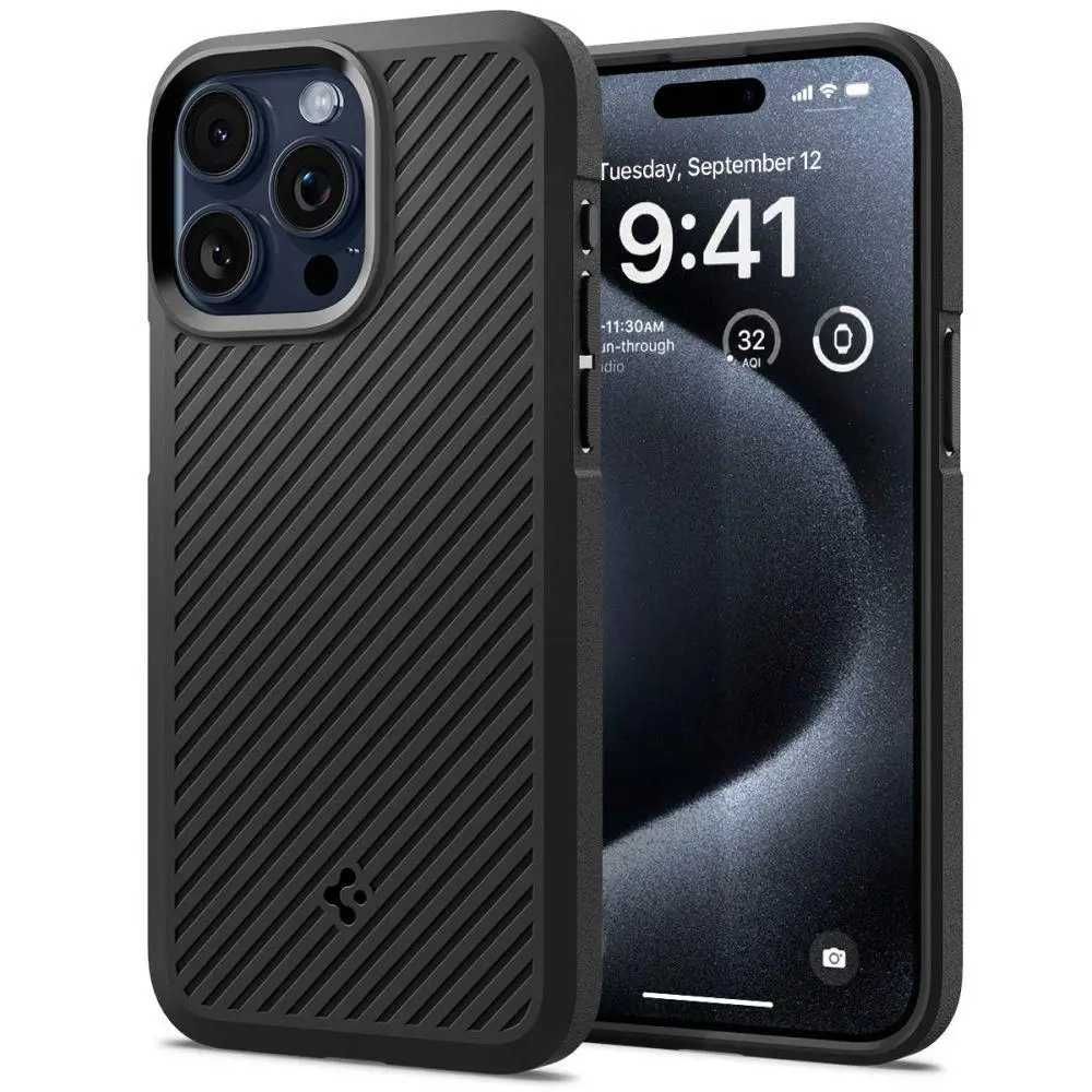 Чехол Spigen Core Armor для iPhone 15 Pro Max Matte Black