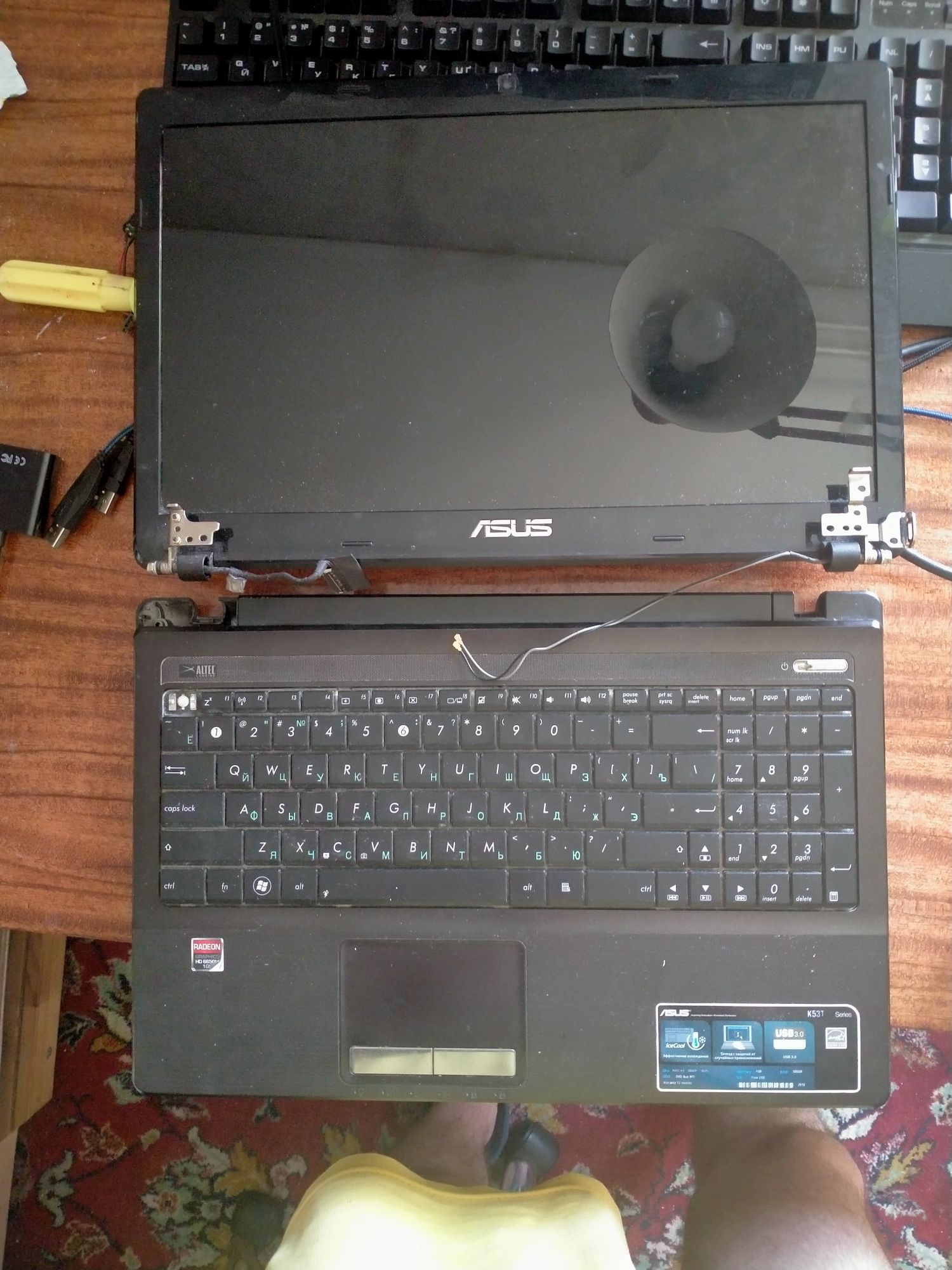 Ноутбук Asus K53T Рабочий