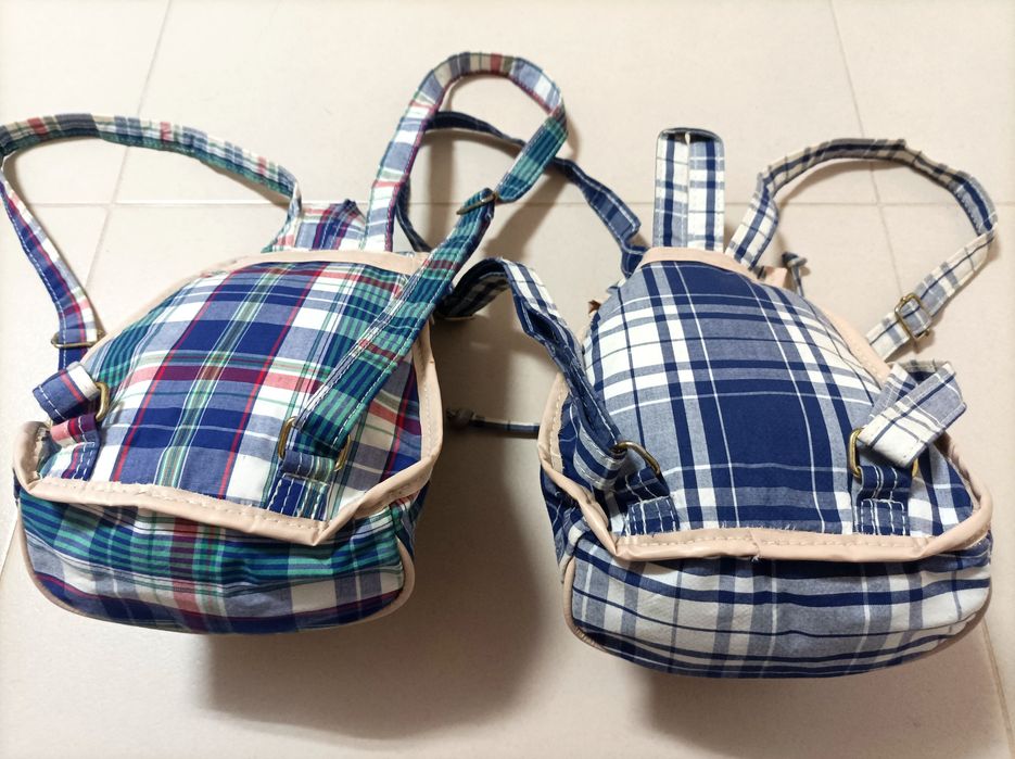 Mini Mochilas em tecido marca Diana Bag (novas)