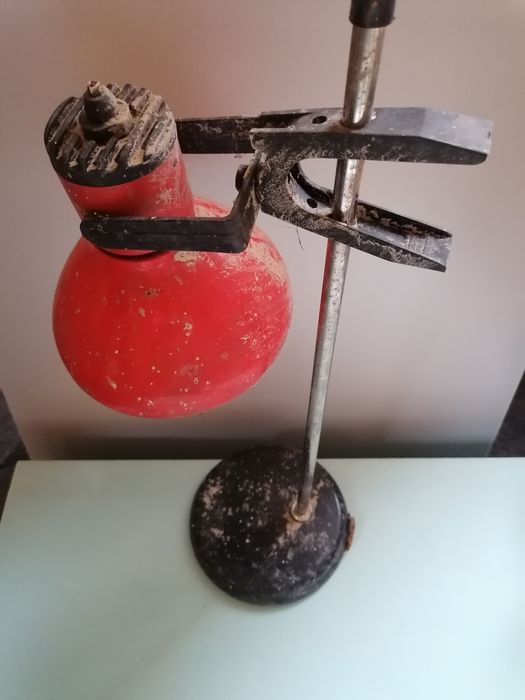 Lampa lampka PRL loft loftowa biurkowa