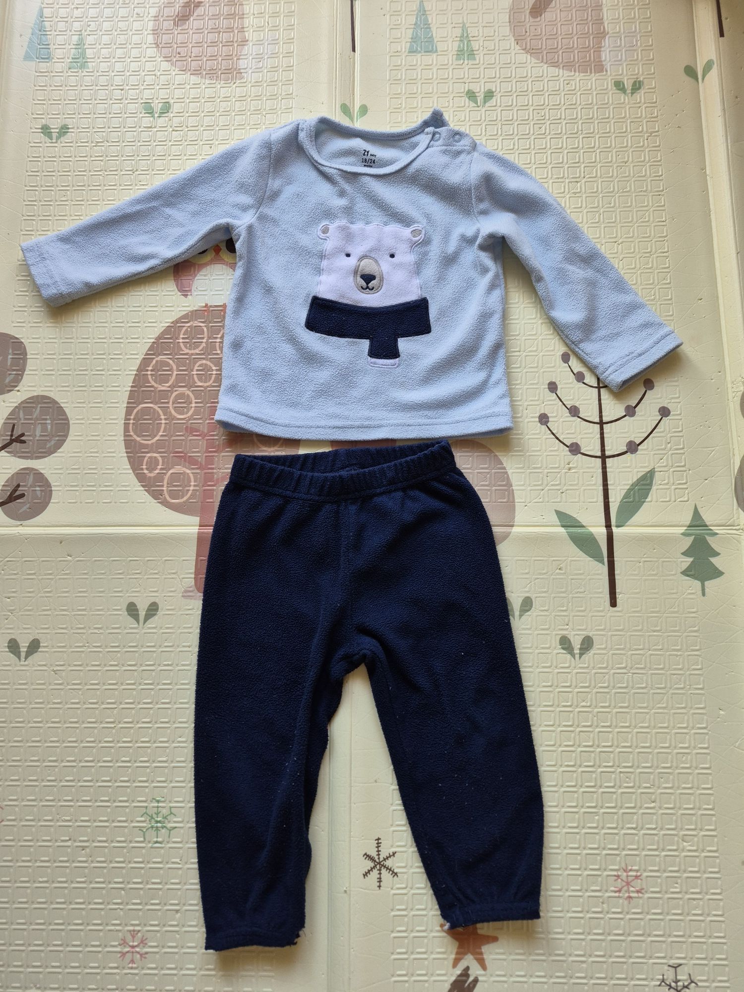 Pijama polar bebé 18-24 meses