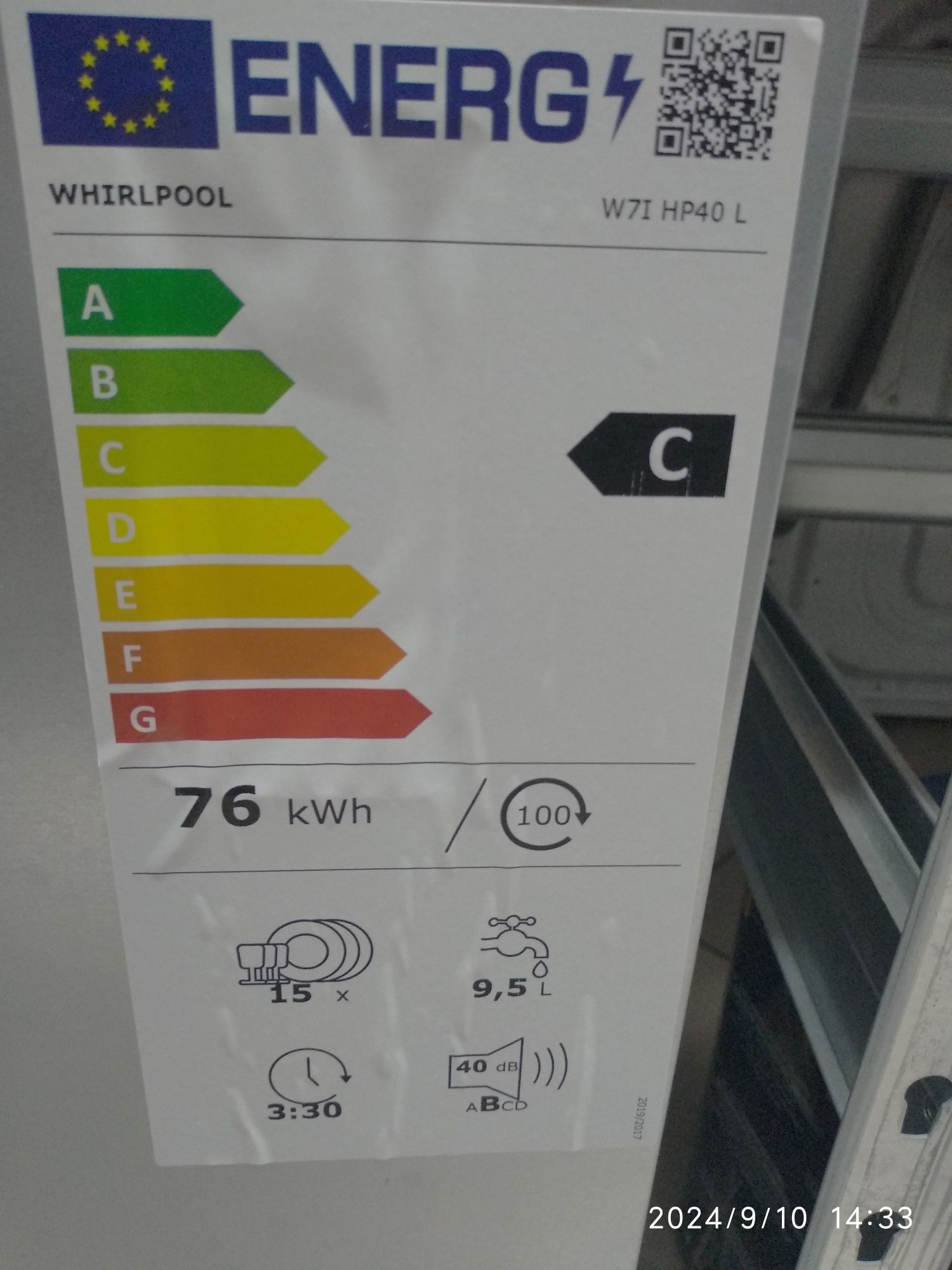 OUTLET Janki ul Wspólna 6 Zmywarka Whirlpool W7I HP40 L
