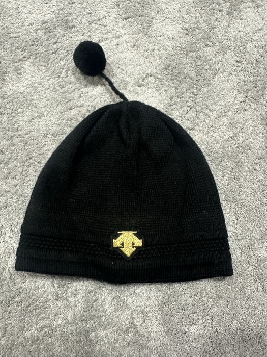 Czapka czarna Descente unisex