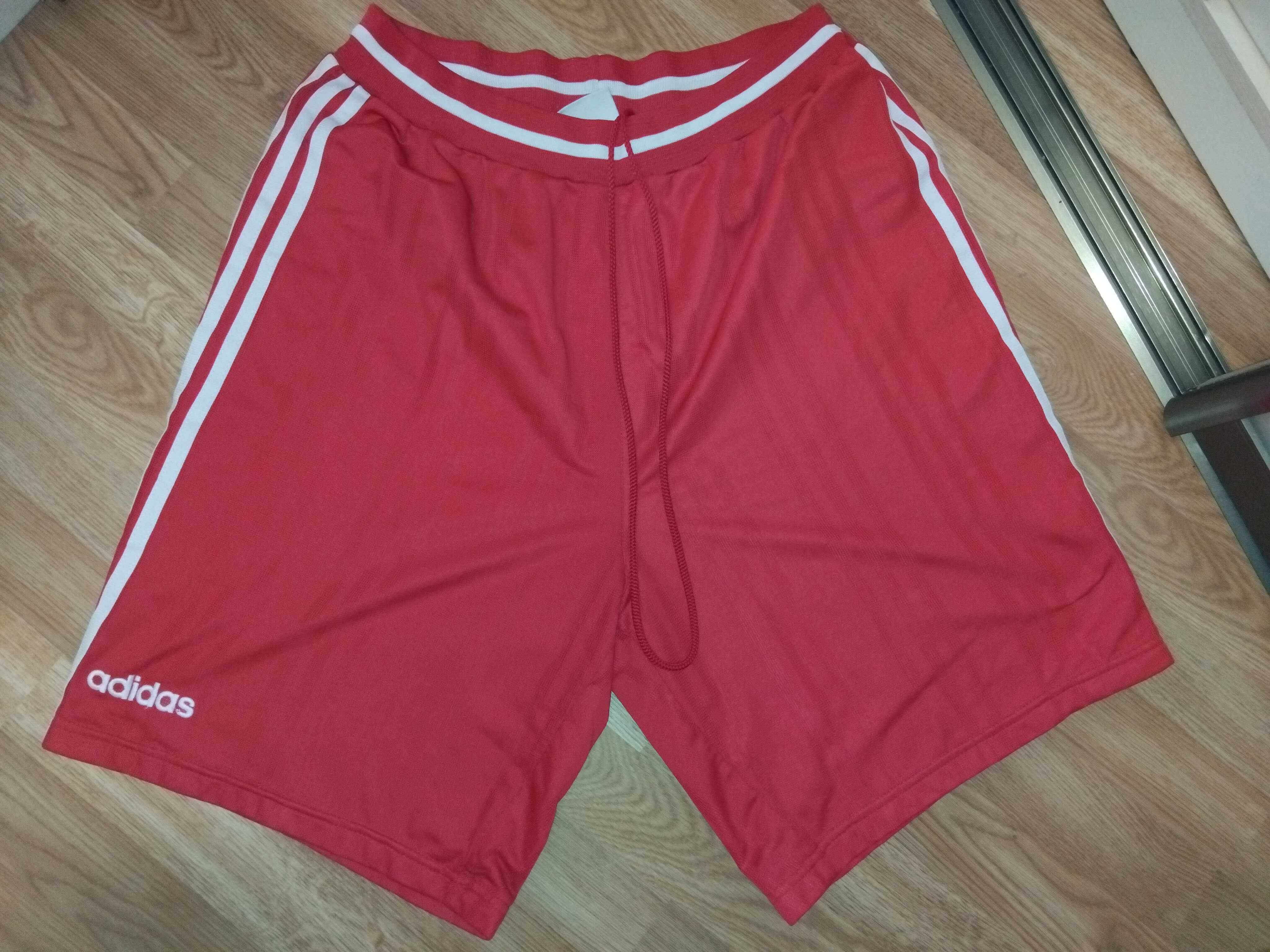 Шорты футбольные спортивные Adidas 3XL красные