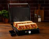 Grill Elektryczny 2200W + Teflon 180° + Tacka Ociekowa WYSYŁKA24H