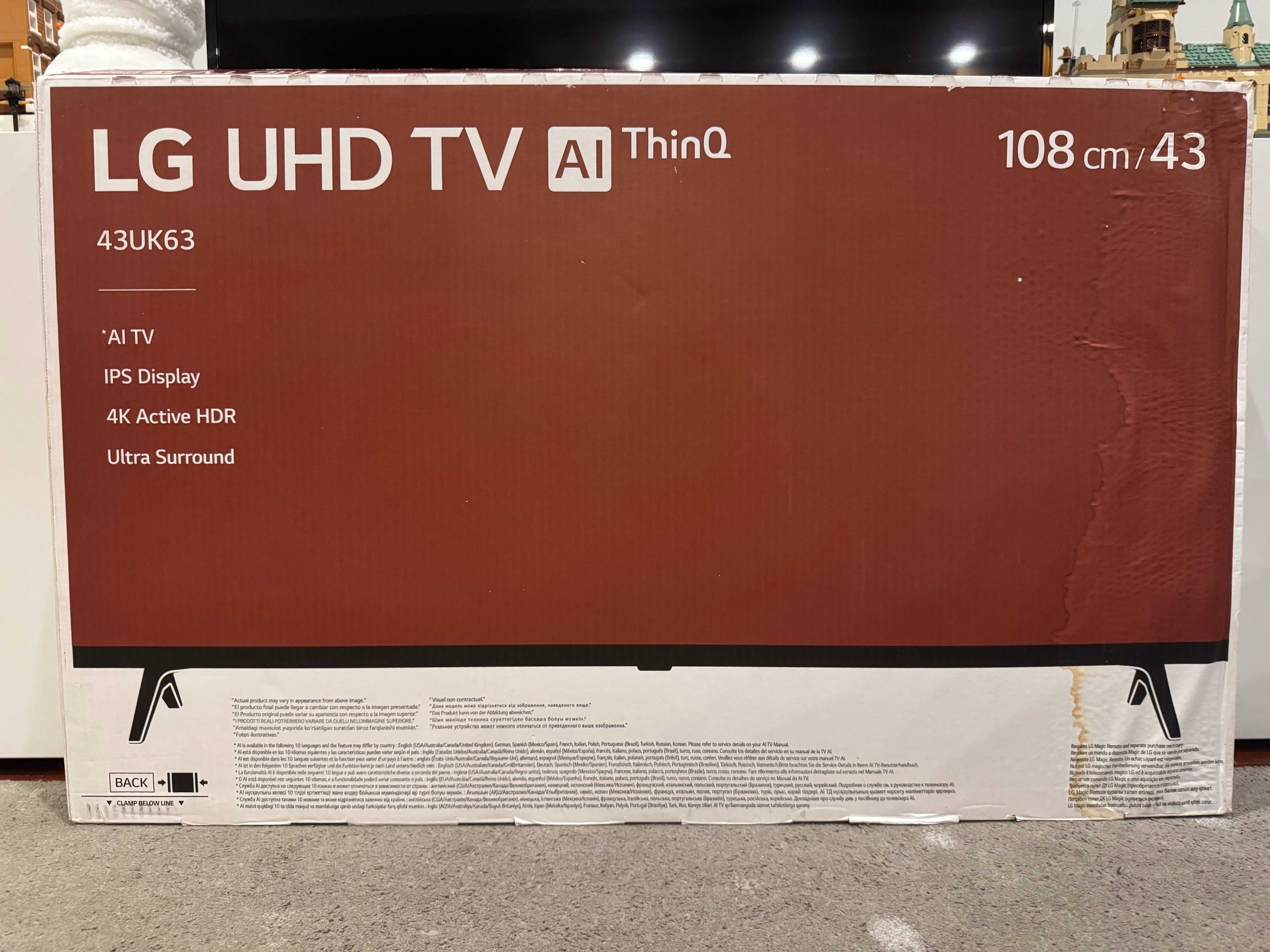 TV LG 43'' (43UK63)