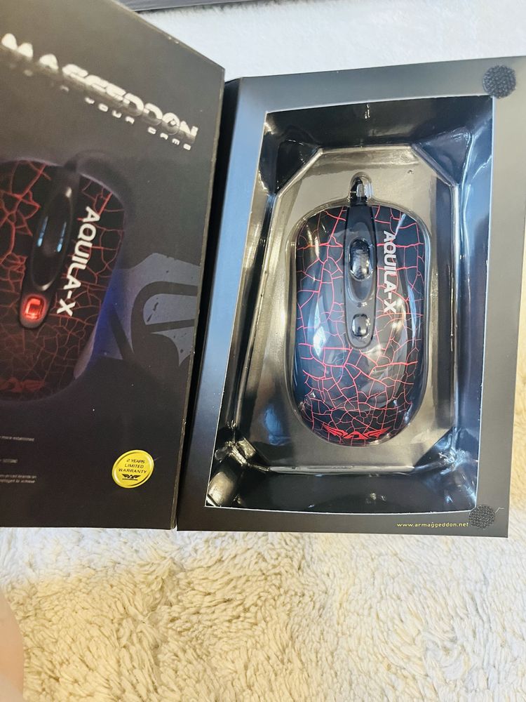 Ігрова, компютерна мишка AQUILA-X2 Игровая Геймерская мышка