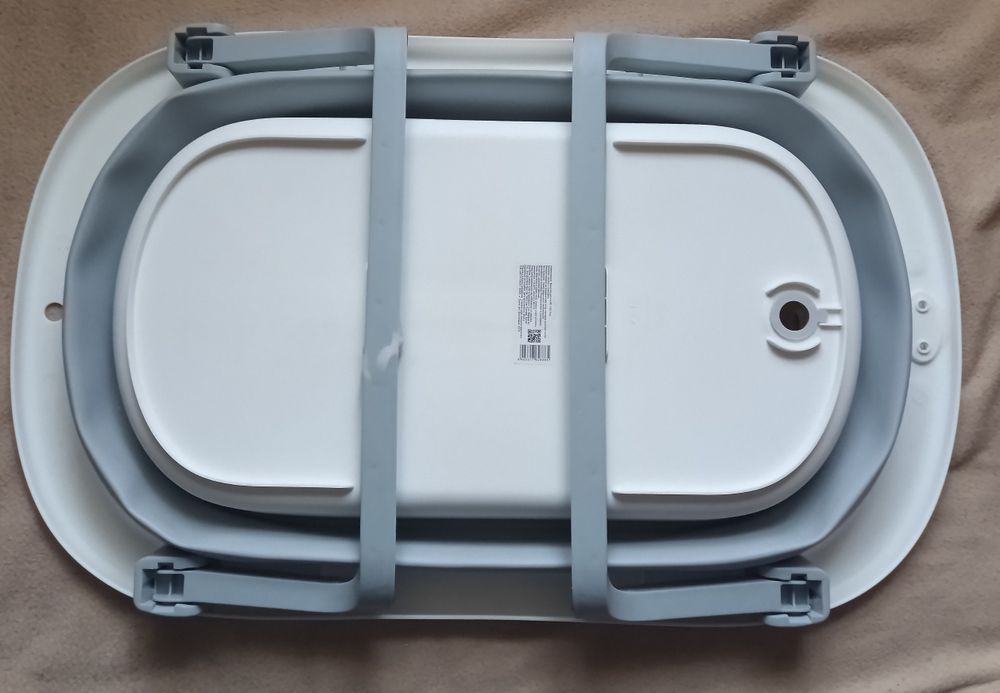 Ванночка дитяча EL CAMINO ME 1152 BASIC Gray, сіра