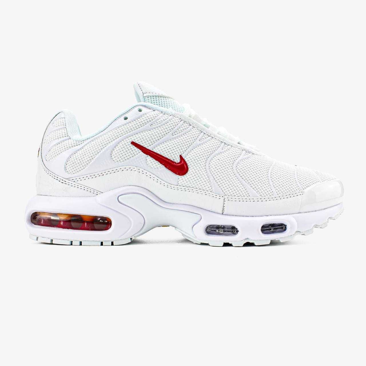 Nike Air Max Tn White/Red кроссовки мужские nike tn (найк тн)