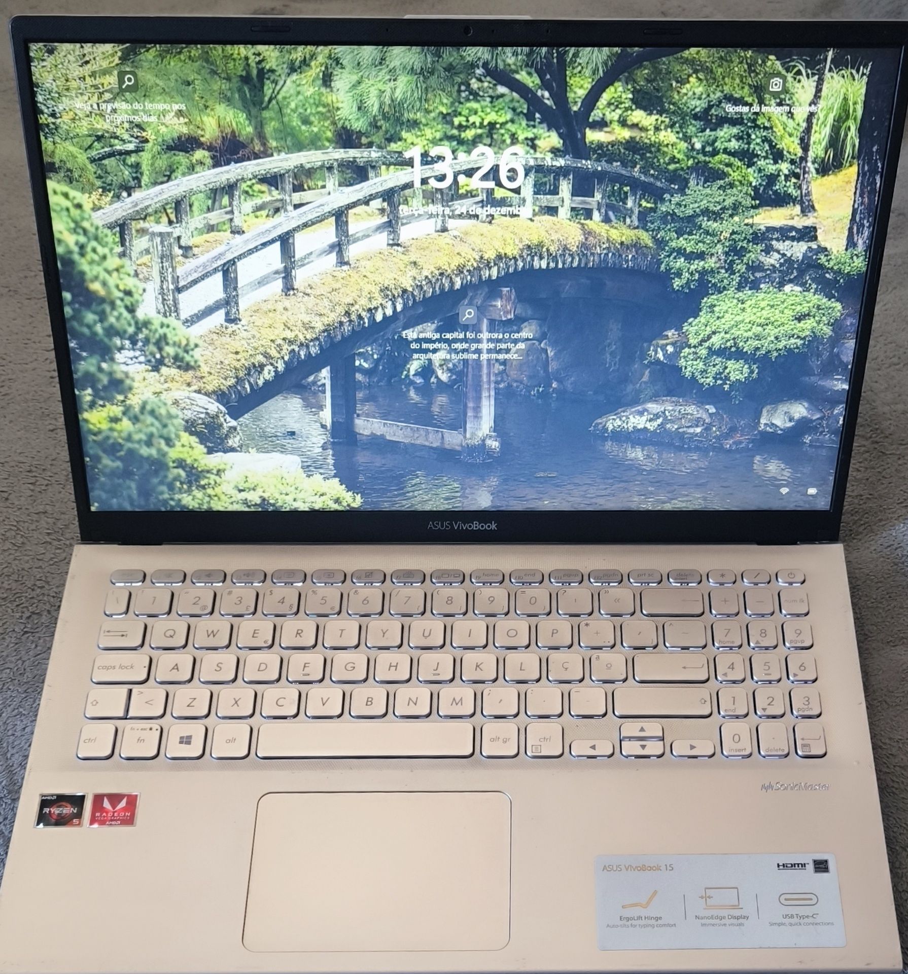 Portátil ASUS vivobook 15