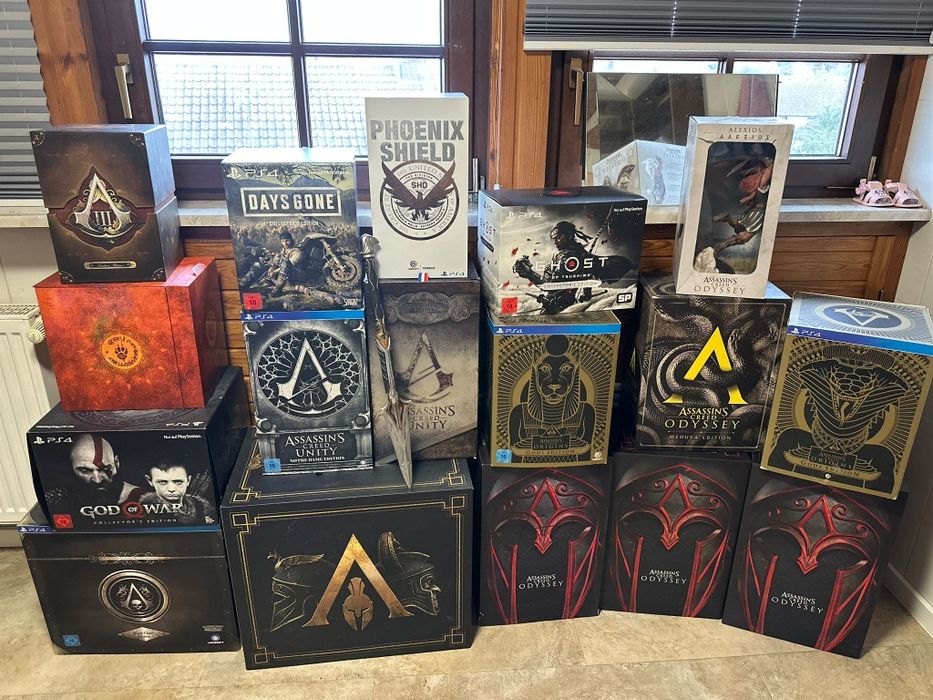 Assassins creed collectors edition, days gone игры для ps4