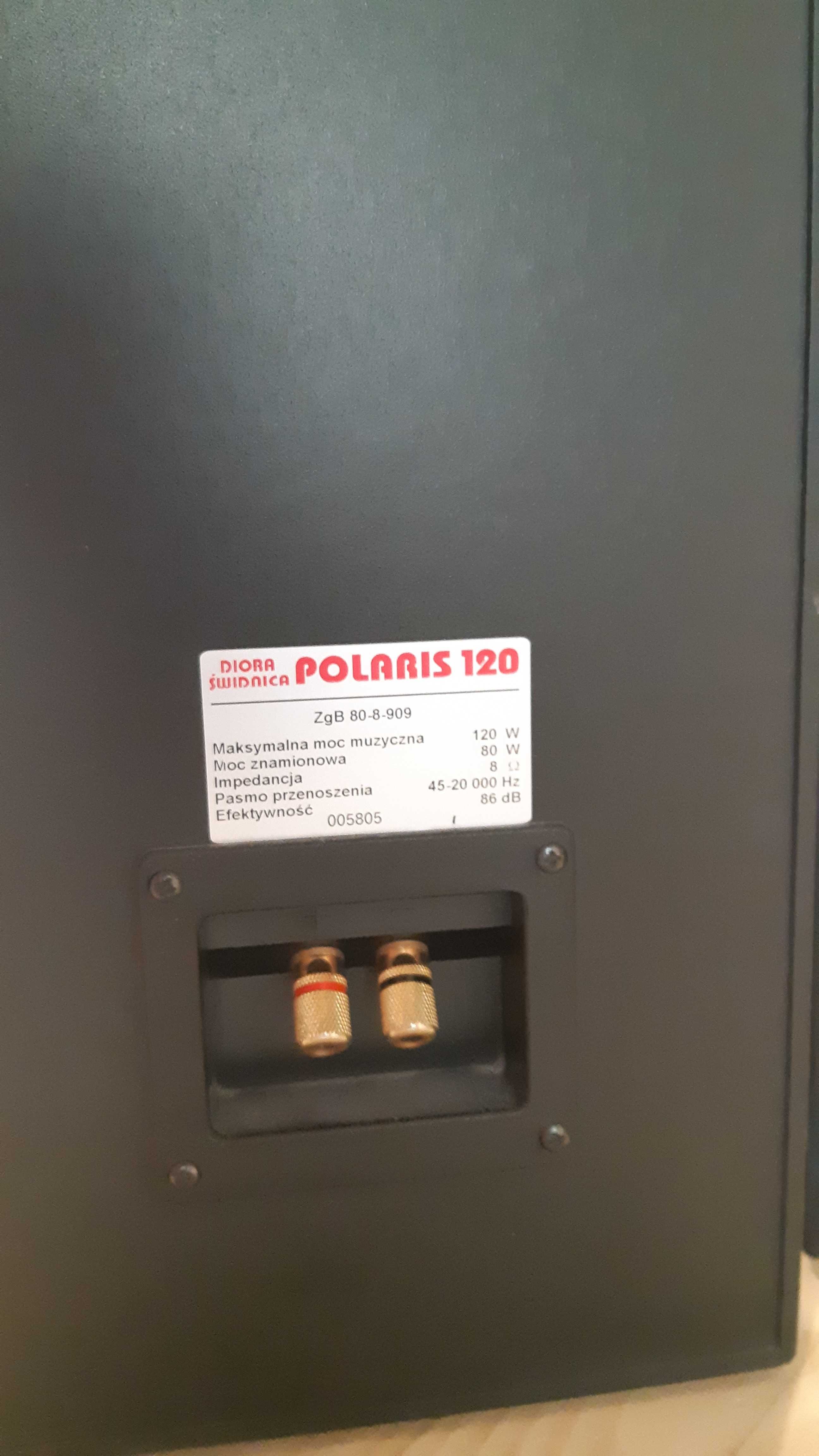 Amplituner Technics SA-AX540, kolumny Polaris 120