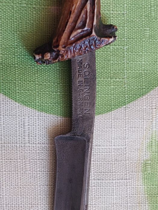 Нож-бритва ручная работа Solingen