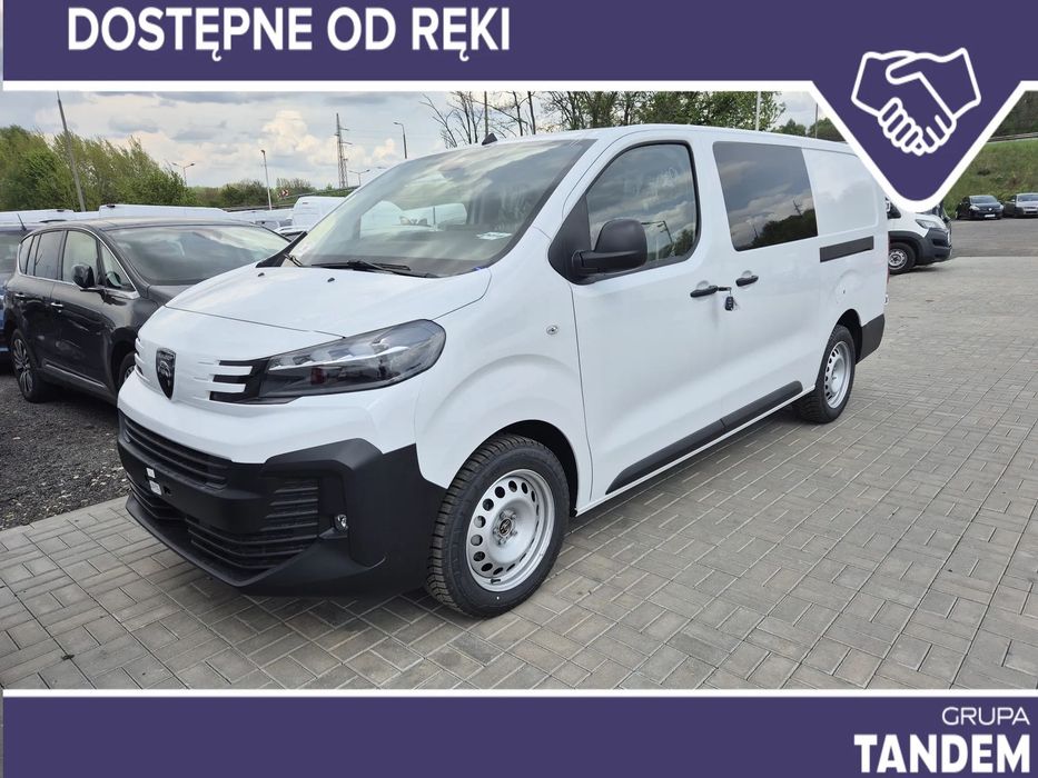 Peugeot Expert Furgon Brygadowy Long 6MIEJSC 2.0 HDi 144KM 2025 !! OD RĘKI !!  Expert Furgon Brygadowy Long 6 MIEJSC 2.0 HDi 144KM 2025 !! OD RĘKI !!