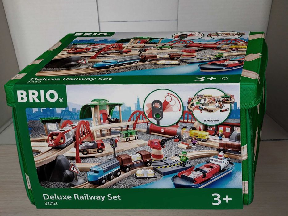 Дерев'яна залізниця Brio (Бріо) 33052 Великий набір