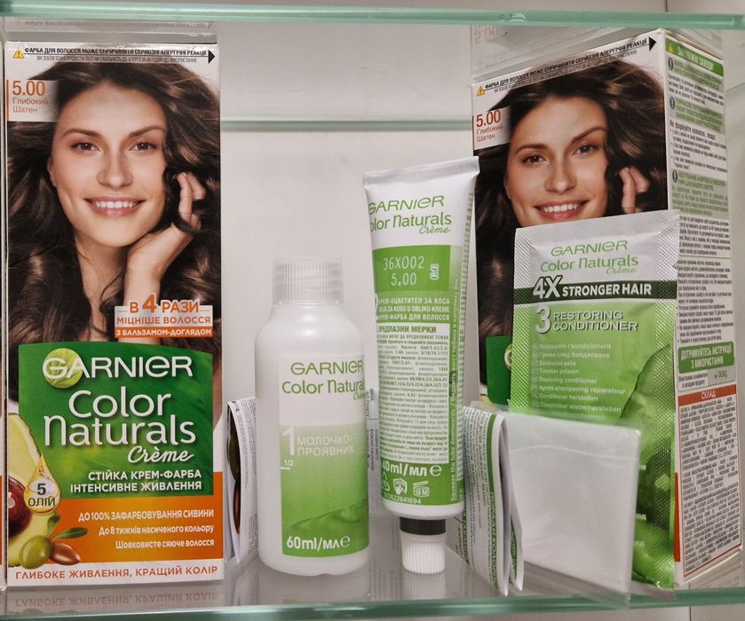 Фарба для волосся Garnier Color Naturals, колір 5.00