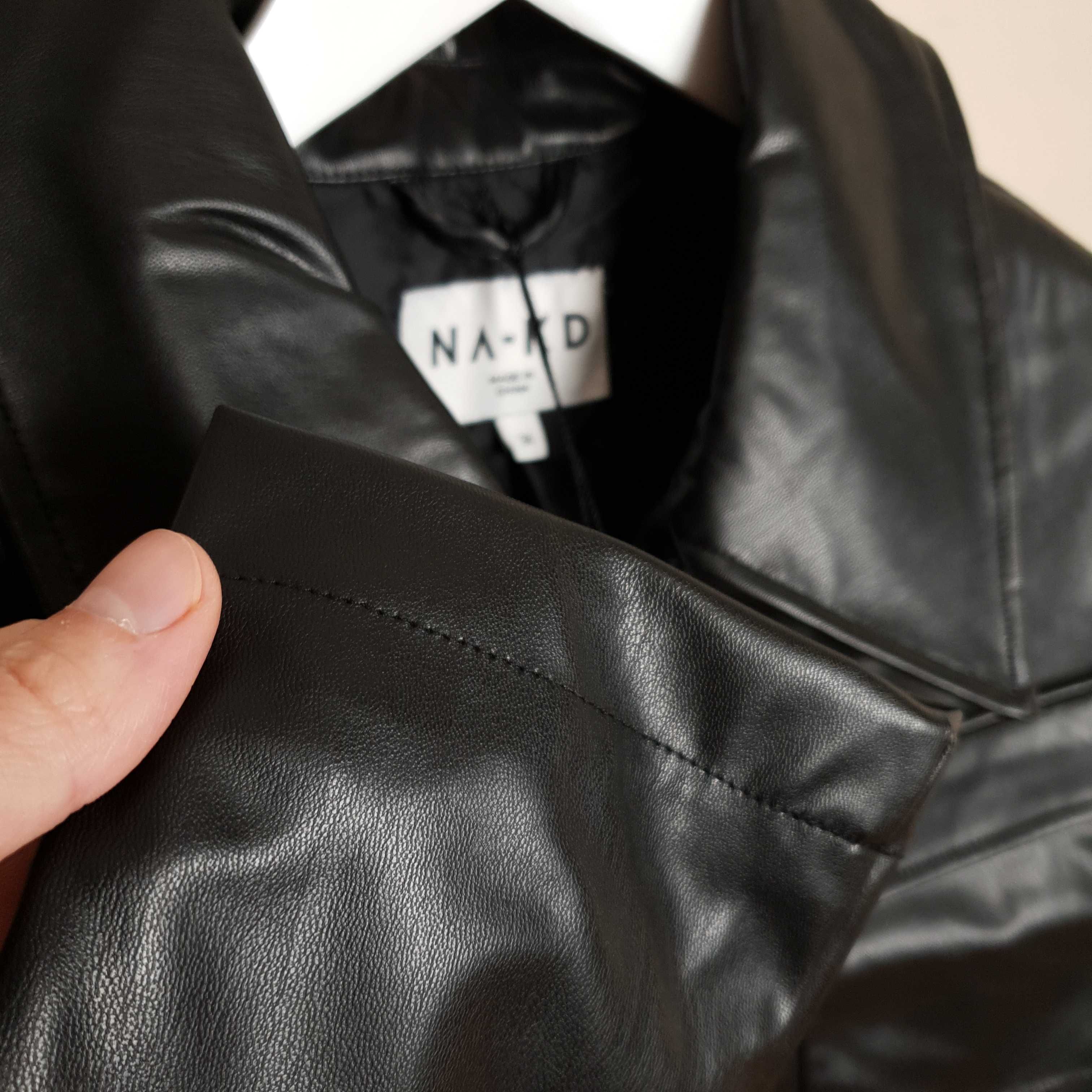 кожаная куртка , короткая NA KD ( EU 34 ) Жакет из эко кожи