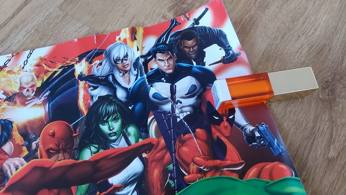 Plakat bohaterowie bajek Marvela Spider-Man Marvel heroes