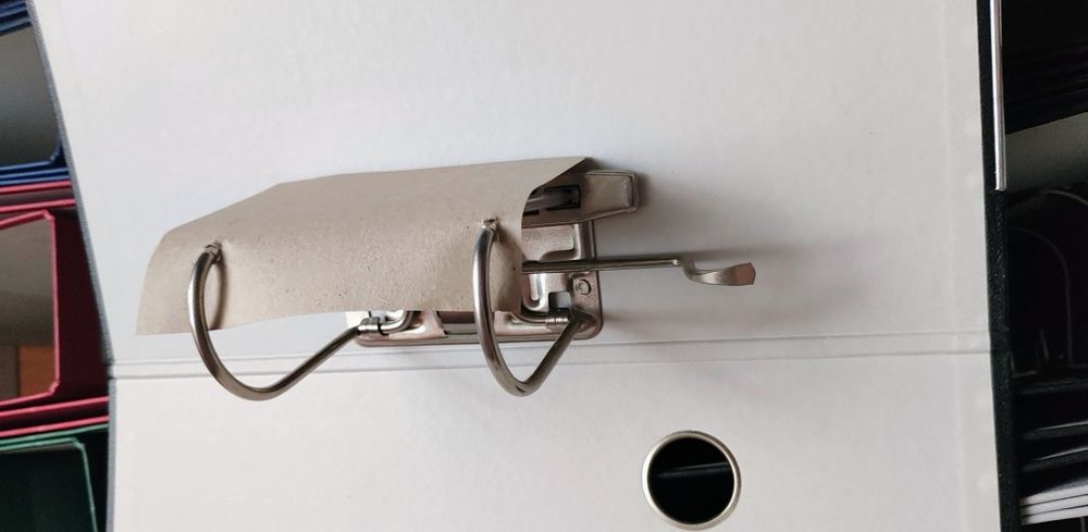 Segregatorybiurowe A4 z okuciem Herlitz