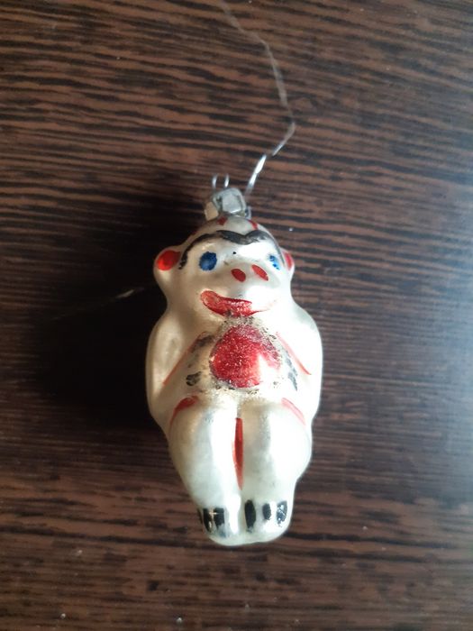 Stara bombka prl małpka